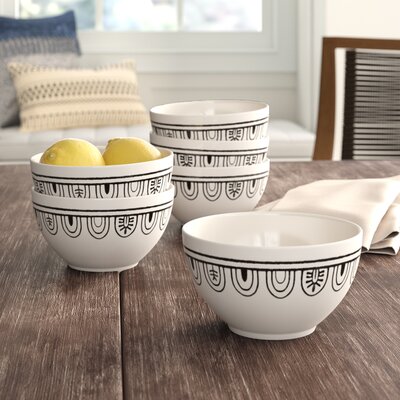 Jayda 10 oz. Side Dessert Bowl (Set of 6) - ND377