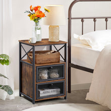 Load image into Gallery viewer, 23.8&#39;&#39; H X 15.7&#39;&#39; W X 13.8&#39;&#39; D Jaylee Nightstand
