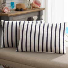 Load image into Gallery viewer, Jazmyne Stripe Outdoor Rectangular Sunbrella Pillow Cover &amp; Insert (Set of 2),EC1177
