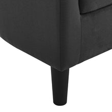 Load image into Gallery viewer, Jazouli Linen Barrel Chair and Ottoman AP436
