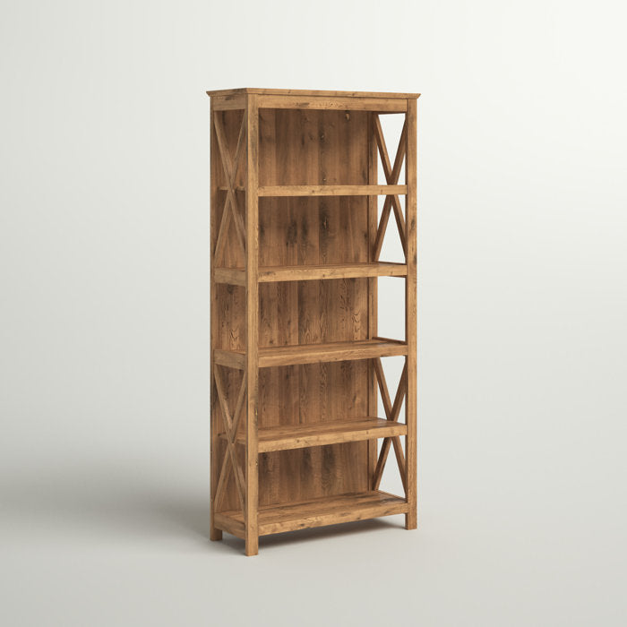 Jeanette 71'' H x 33'' W Standard Bookcase