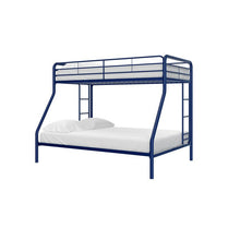 Load image into Gallery viewer, Jeanna Metal Standard Bunk Bed, twin over full
