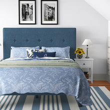 Load image into Gallery viewer, Queen Jed Tufted Upholstered Low Profile Platform Bed
