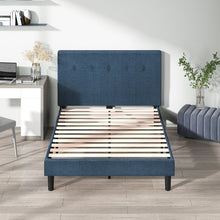 Load image into Gallery viewer, Jed Tufted Upholstered Low Profile Platform Bed full

