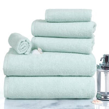 Load image into Gallery viewer, Jenkin 6 Piece Egyptian-Quality Cotton Towel Set - 34DC
