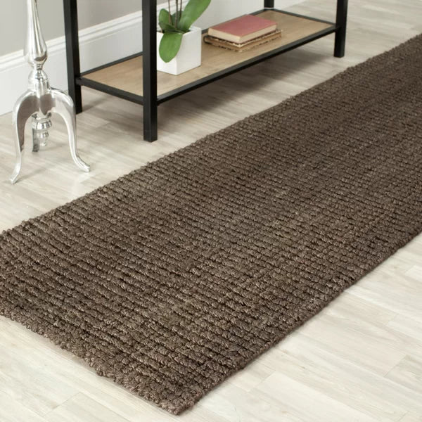 Jeremy Handmade Flatweave Jute/Sisal Area Rug in Brown 2'6