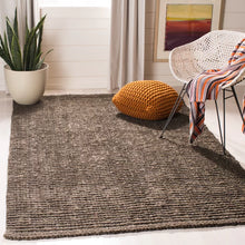 Load image into Gallery viewer, Jeremy Handmade Flatweave Jute/Sisal Brown Rug, Rectangle 6&#39; x 9&#39;
