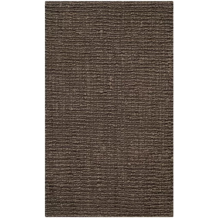 Jeremy Handmade Flatweave Jute/Sisal Brown Rug, Rectangle 6' x 9'