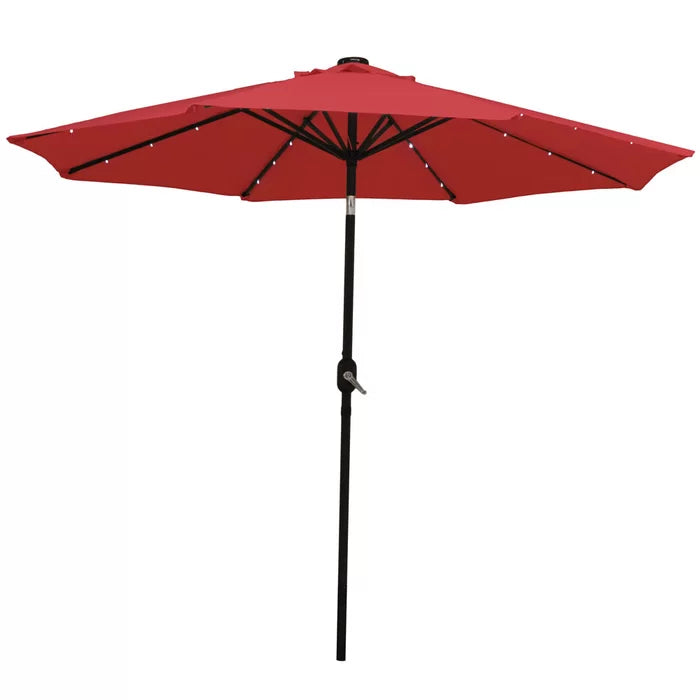Jericho 108'' Lighted Market Umbrella