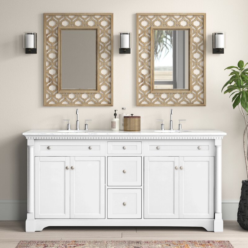 Jett 72'' Double Bathroom Vanity Set 5839RR