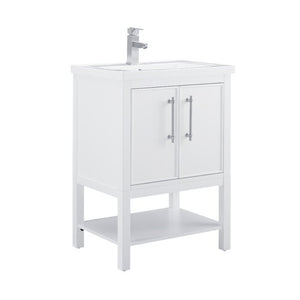 34.125'' H x 24.425'' W x 18.5'' D Jewell Single Bathroom Vanity Set