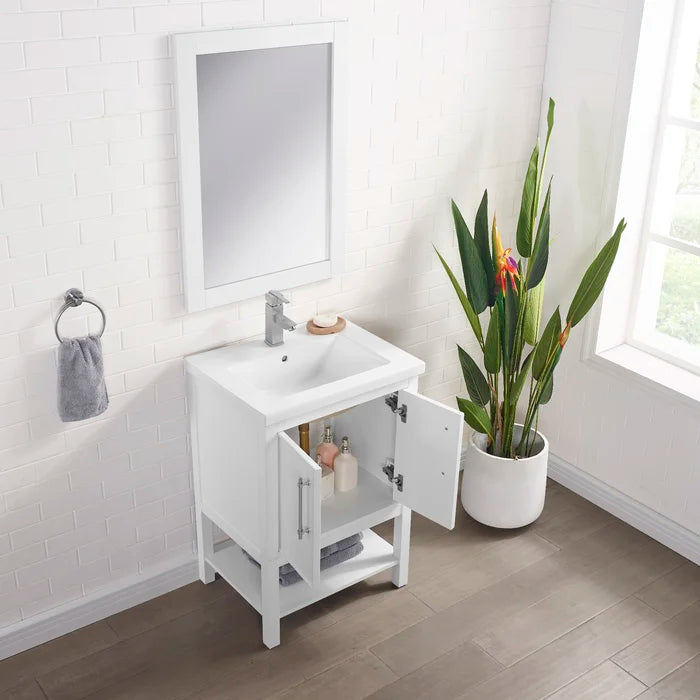 34.125'' H x 24.425'' W x 18.5'' D Jewell Single Bathroom Vanity Set