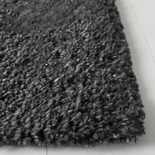 Load image into Gallery viewer, Jiang Area Rug in Charcoal 4&quot; square
