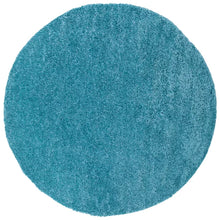 Load image into Gallery viewer, Jiang Area Rug in Turquoise 3&#39; round
