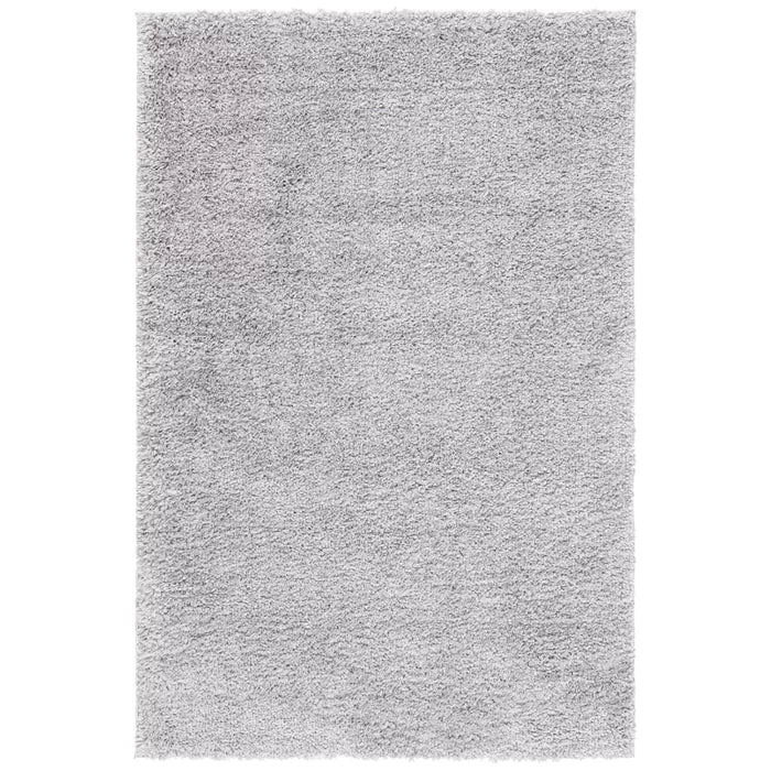 Jiang Shag Performance Silver Rug, Rectangle 2'3
