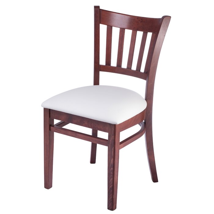 Jiles Slat Back Side Chair in Mahogany (Set of 2)
