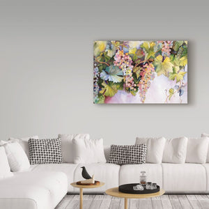 30" H x 47" W x 2" D Joanne Porter Grapes On The Vine by Joanne Porter - Print on Canvas