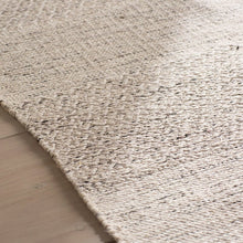Load image into Gallery viewer, Jodi Handmade Flatweave Cotton Ivory/Steel Grey Area Rug 2778AH
