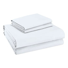 Load image into Gallery viewer, Queen Joellen 200 Thread Count 100% Cotton Percale Sheet Set
