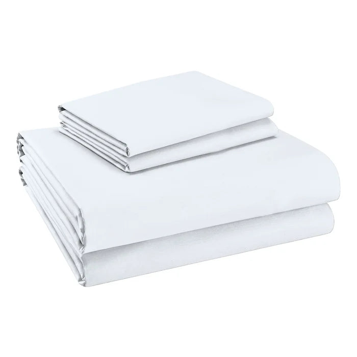 Queen Joellen 200 Thread Count 100% Cotton Percale Sheet Set