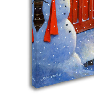 24" H x 18" W x 2" D John Zaccheo 25 Sleigh Bell Road by John Zaccheo - Print on Canvas