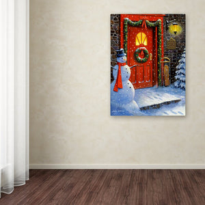 24" H x 18" W x 2" D John Zaccheo 25 Sleigh Bell Road by John Zaccheo - Print on Canvas