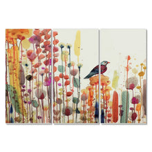 Load image into Gallery viewer, 3 Piece Wrapped Canvas Painting, 28&#39;&#39; H x 36&#39;&#39; W x 1&#39;&#39; D
