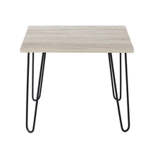 Load image into Gallery viewer, Jonali End Table Rustic White #1240HW
