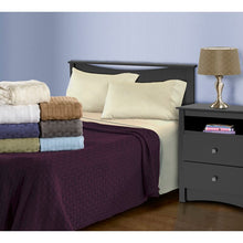 Load image into Gallery viewer, Jordae Basket Weave All Season Cotton Blanket, EC1171
