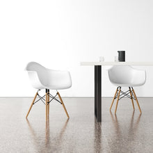 Load image into Gallery viewer, White/Natural Jordan Arm Chair (Set of 2)
