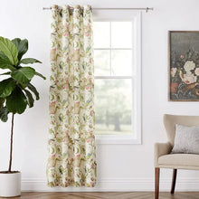 Load image into Gallery viewer, Jorma Floral Sheer Grommet Single Curtain Panel 50&quot; x 84&quot;
