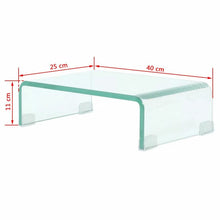 Load image into Gallery viewer, Josefina Glass Riser Monitor Stand MRM3952
