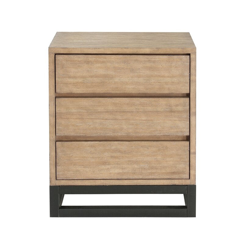 Joshua 3 - Drawer Nightstand in Antique White MRM2775