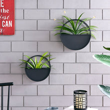 Load image into Gallery viewer, Josiah 2-Piece Iron Wall Planter Set
