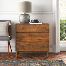 Load image into Gallery viewer, 36&#39;&#39; H X 36&#39;&#39; W X 18&#39;&#39; D Joya 3 Drawer Dresser
