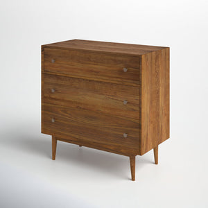 36'' H X 36'' W X 18'' D Joya 3 Drawer Dresser
