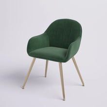 Load image into Gallery viewer, Julian Velvet Upholstered Arm Chair
