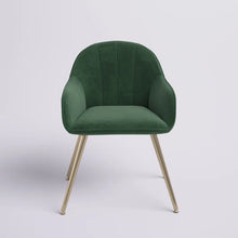 Load image into Gallery viewer, Julian Velvet Upholstered Arm Chair
