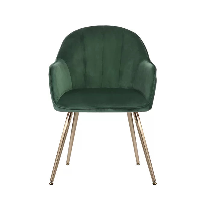 Julian Velvet Upholstered Arm Chair