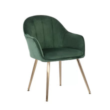 Load image into Gallery viewer, Julian Velvet Upholstered Arm Chair
