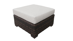 Kathy Ireland River Brook Ottoman in Brown/Truffle(2126RR)