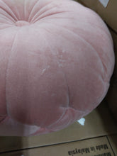Load image into Gallery viewer, 24&quot; Oversize Velvet Round Floor Pillow - Rose
