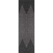 Load image into Gallery viewer, Kaci Chevron Charcoal Indoor / Outdoor Area Rug 5231RR
