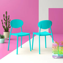 Load image into Gallery viewer, Kaden Stacking Patio Dining Side Chair (Set of 2)
