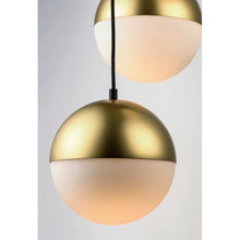 Load image into Gallery viewer, 12.25&quot; H x 11.75&quot; W x 11.75&quot; D Metallic Gold Kaelyn 1 - Light Single Globe Pendant 3006AH
