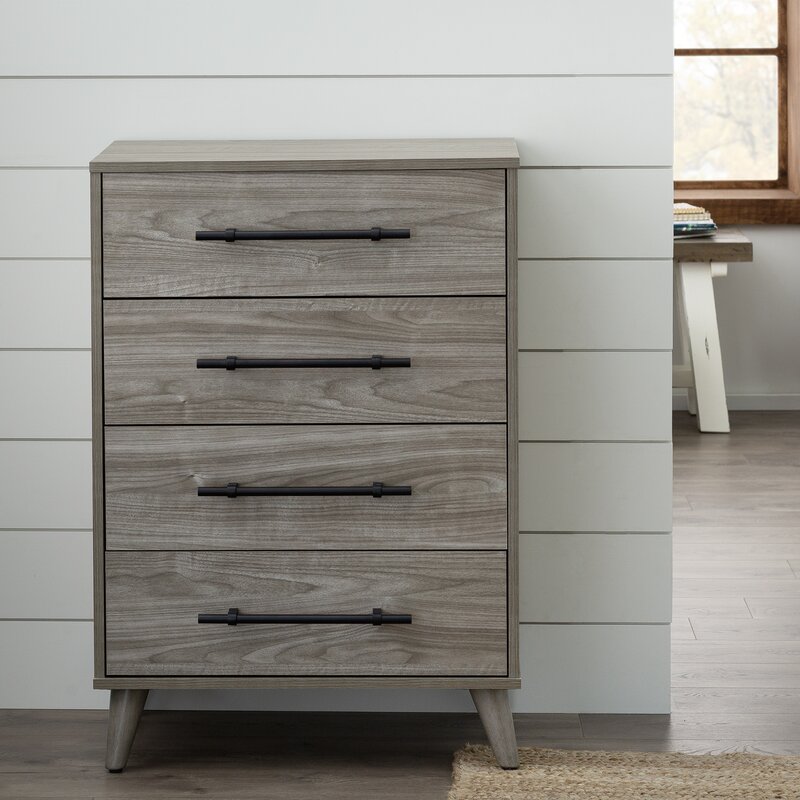 Kai 4 Drawer 25'' W Chest