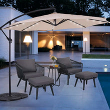 Load image into Gallery viewer, Kaia 120&#39;&#39; Lighted Cantilever Umbrella

