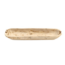 Load image into Gallery viewer, Natural Kailyn Paulownia Wood Rectangle Decorative Bowl 7198
