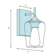 Load image into Gallery viewer, Kairi 1 - Light Dimmable Armed Sconce
