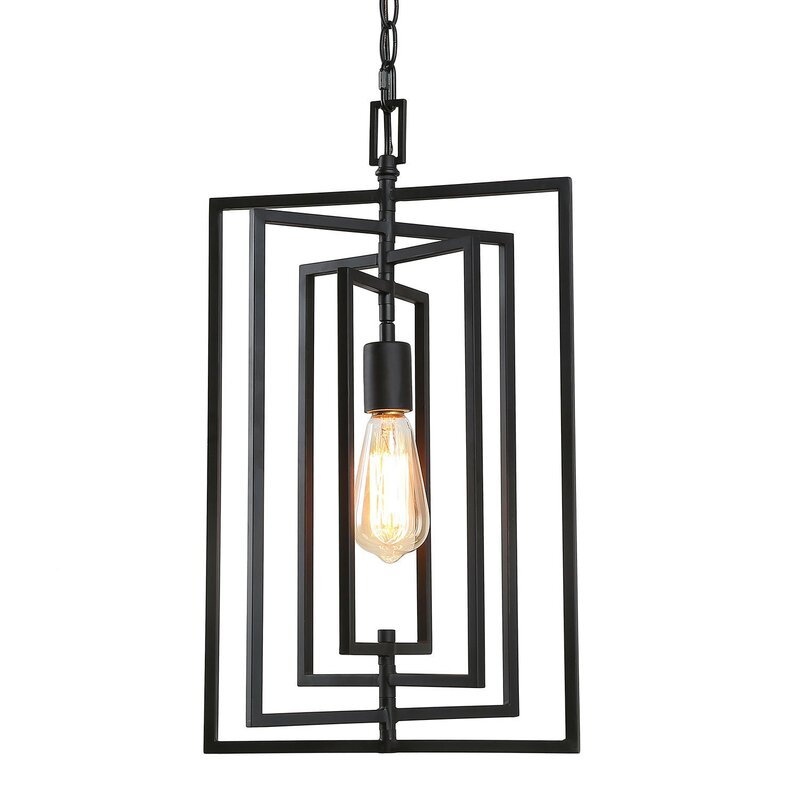 Kairi 1 - Light Single Rectangle Pendant MRM677